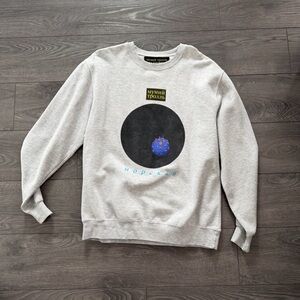 Gosha Rubchinskiy x Mumiy Troll band crewneck, fits size Large.